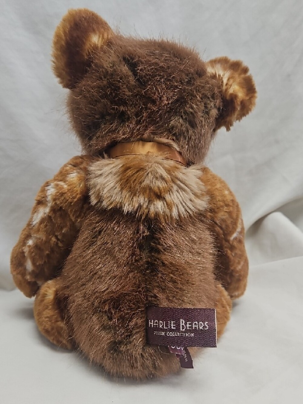 Charlie Bears Waffle Teddy Bear Plush 15" CB191936 Secret Collection 2019 Retire - Picture 7 of 15